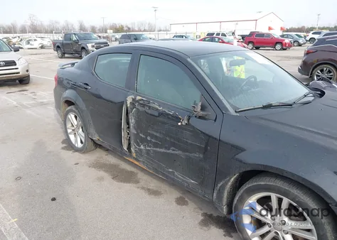 2013 Dodge Avenger Sxt from USA, damaged, VIN 1C3CDZCB7DN507882